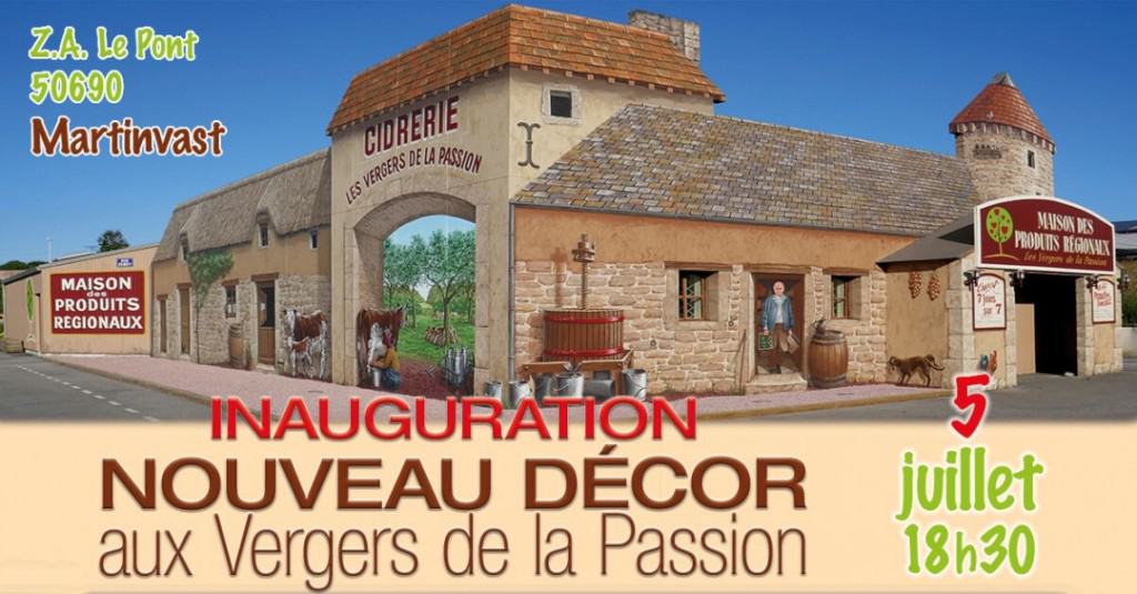 Inauguration nouvelle devanture de la Maison des Produits Régionaux