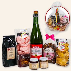 Toujours amoureux Panier cadeau Saint-Valentin