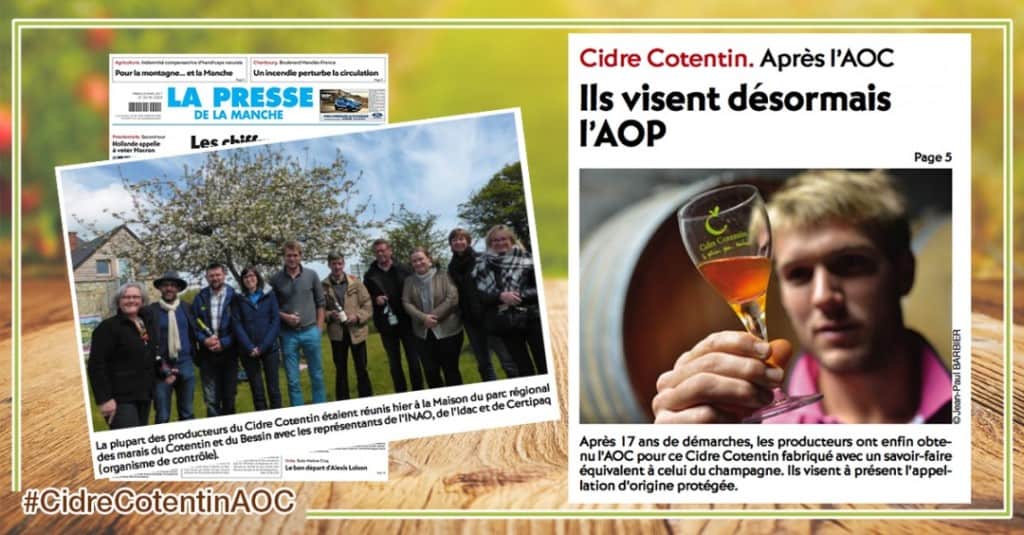 AOP Cidre Cotentin