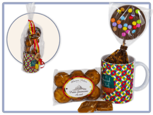 Composition gourmande "Merci pour l'année" - Cadeaux Maîtresses