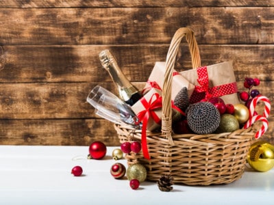 Panier garni cadeau Goûter Normand