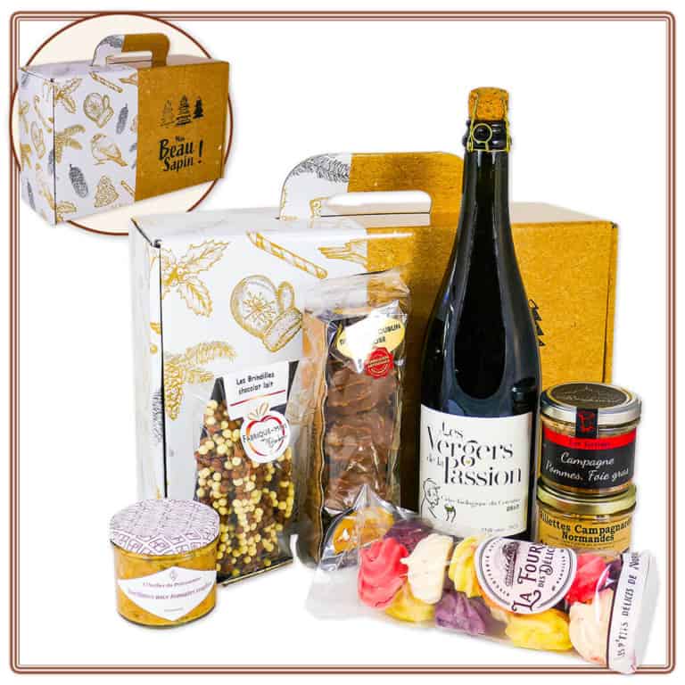 Coffret Ma Normandie en Fête - Panier Garni Noël