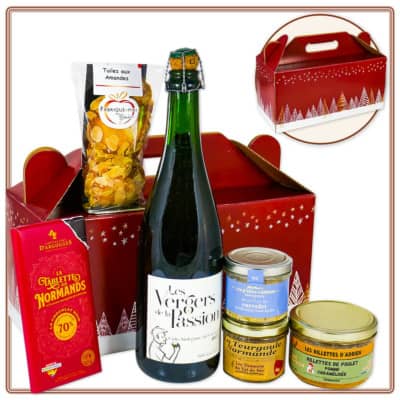 Coffret Surprise Normande - Panier Garni Noël