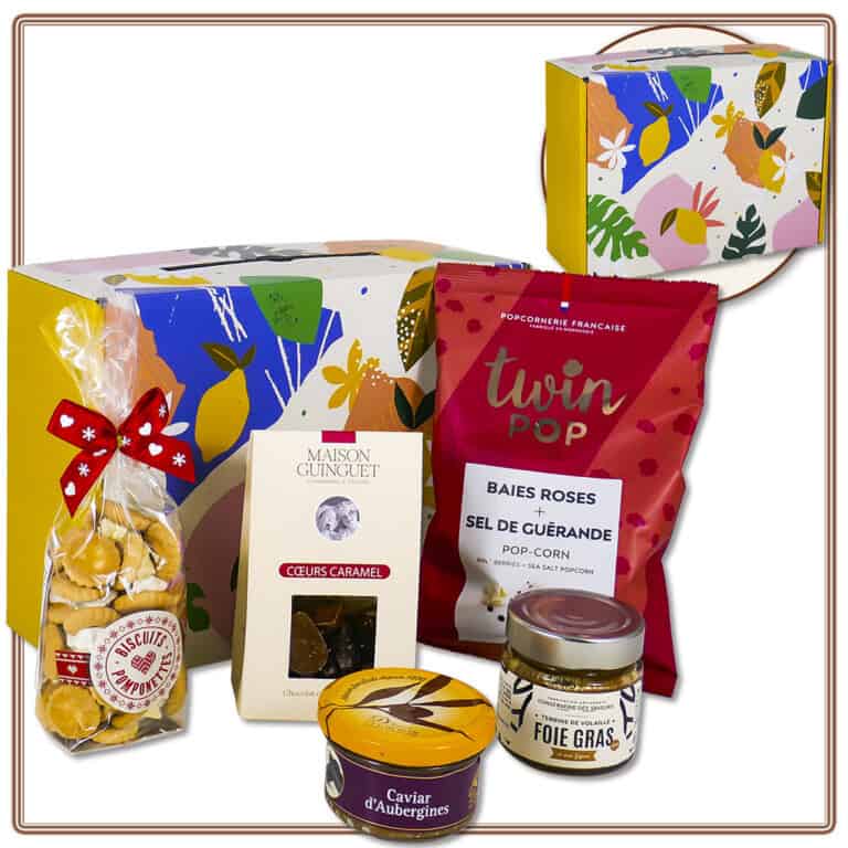 Composition Saint-Valentin - Coffret Amour Gourmand