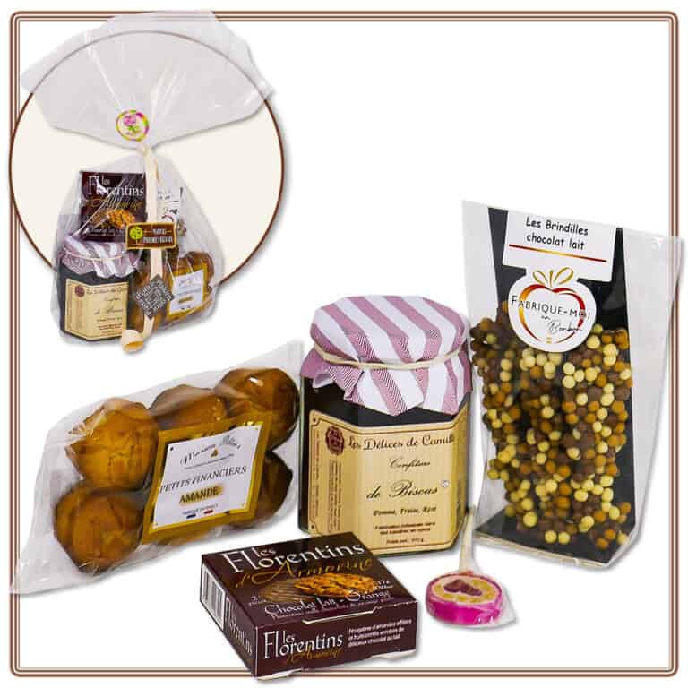 Composition Bonne Fête Mamie - Cadeaux Gourmands Fête des Grands Mères