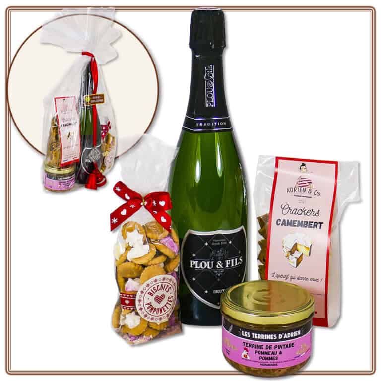 Panier Saint-Valentin - Composition gourmande en duo