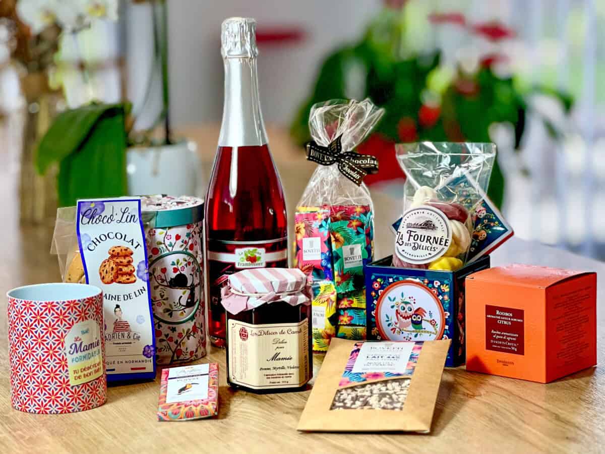 Gants De Cuisine Cadeau Grand-Mère - "La Vie Est Plus Belle Avec Une Mamie Comme Toi" - Idée Fête Des Grands-Mères