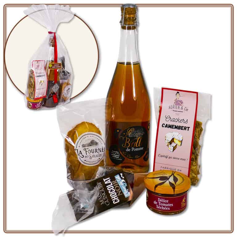 Composition Saint-Valentin - Panier Passion et tendresse