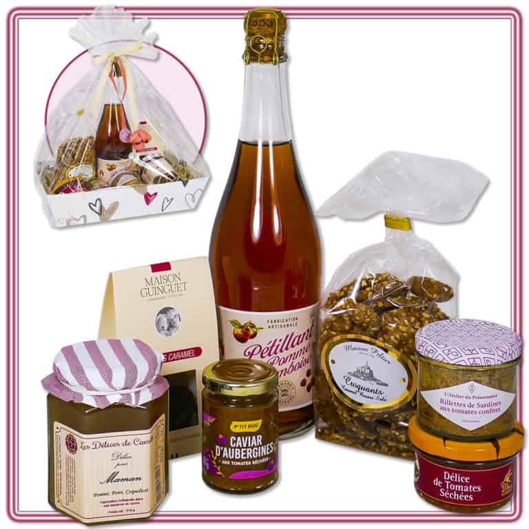 Panier "une maman pétillante"
