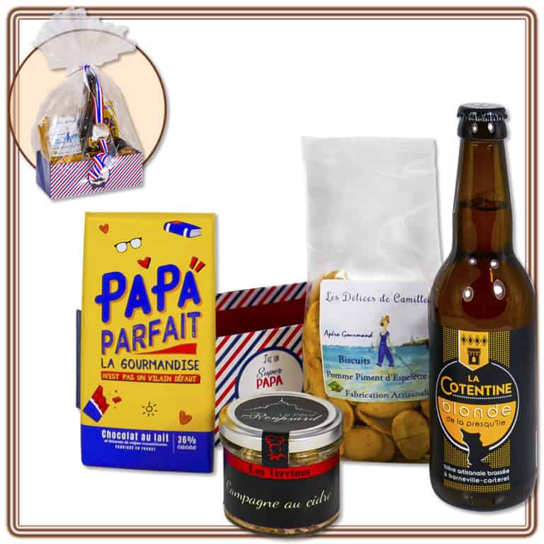 Composition Papa Parfait - Cadeaux Gourmands Fête des Pères