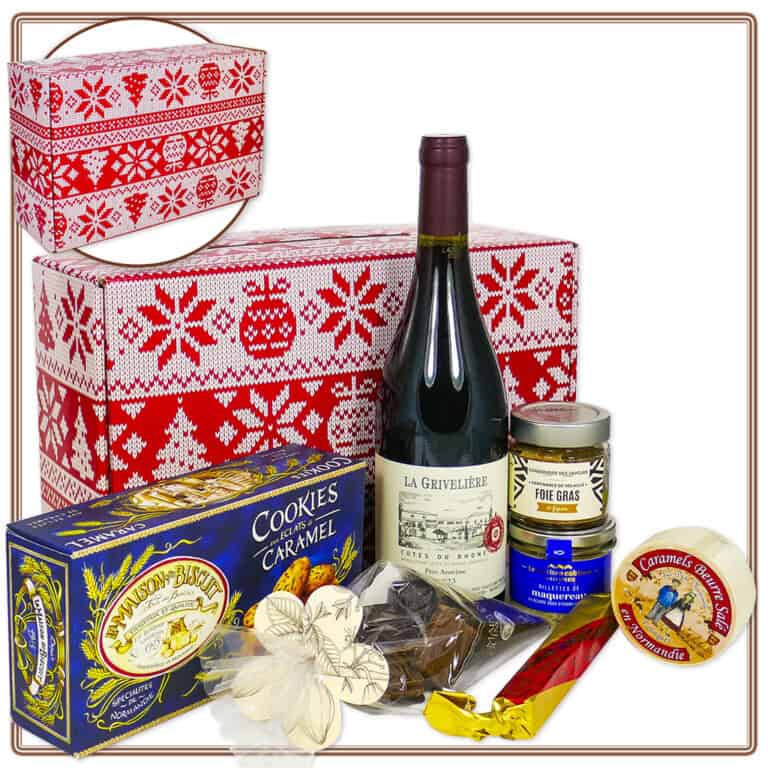 Coffret Fêtes Gourmandes - Panier Garni de Noël