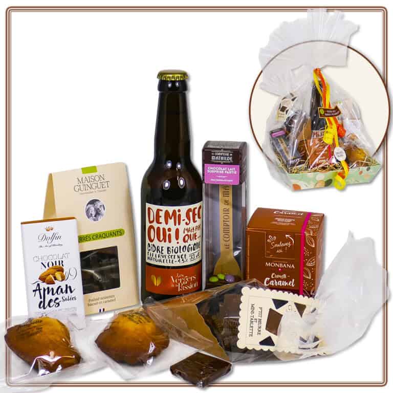 Composition Joyeuses Pâques - Paniers gourmands de Pâques