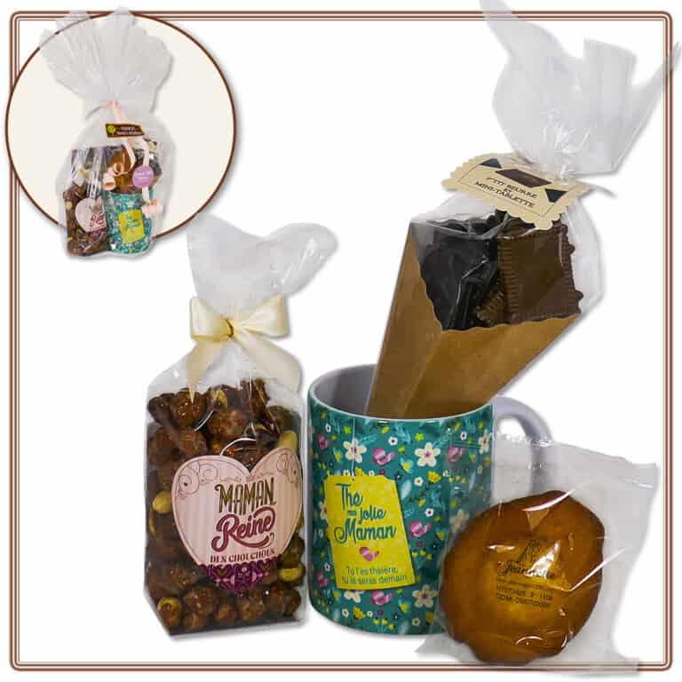 Composition "Mug gourmand "un peu...beaucoup, à la folie"