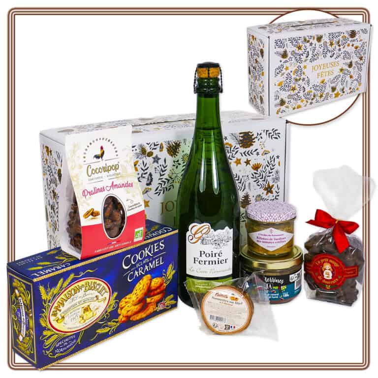 Coffret Fêtes Gourmandes 2026 - Panier Garni de Noël