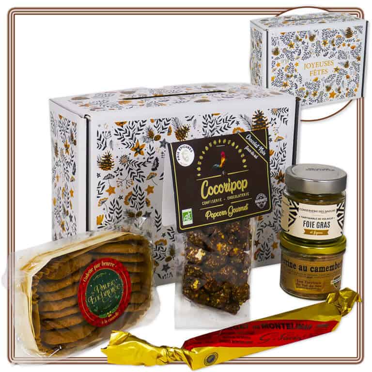 Petit Coffret de Noël 2026 - Paniers Garnis de Noël
